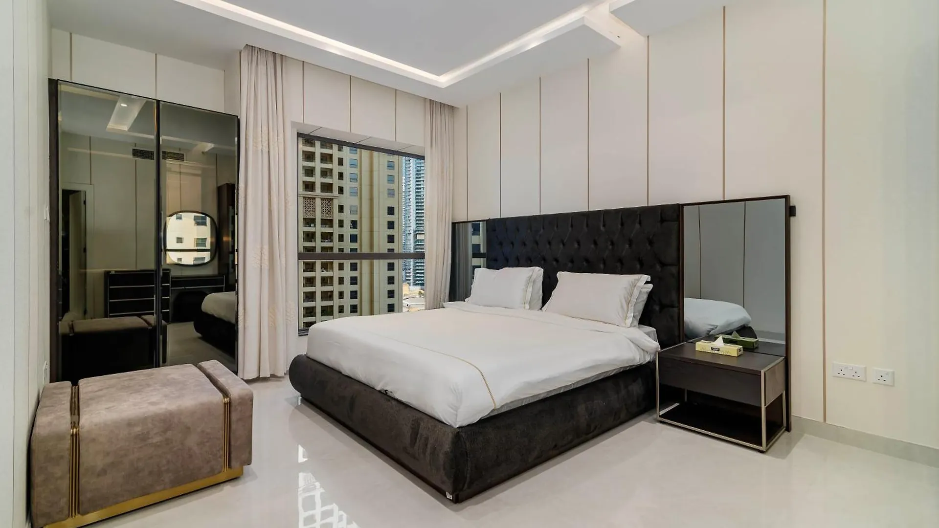 두바이 Usmans 4Bdrm Jbr Sadaf Next To Ritz Carlton Walk Daily Housekeeping Jbr 아파트